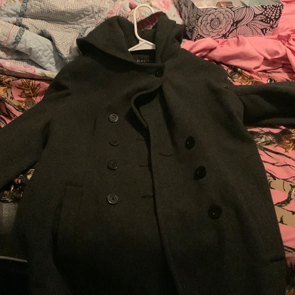 Black Button Up Braetan Jacket